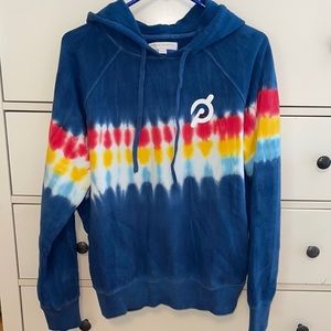 Spiritual Gangster x Peloton tie dye hoodie. Size medium